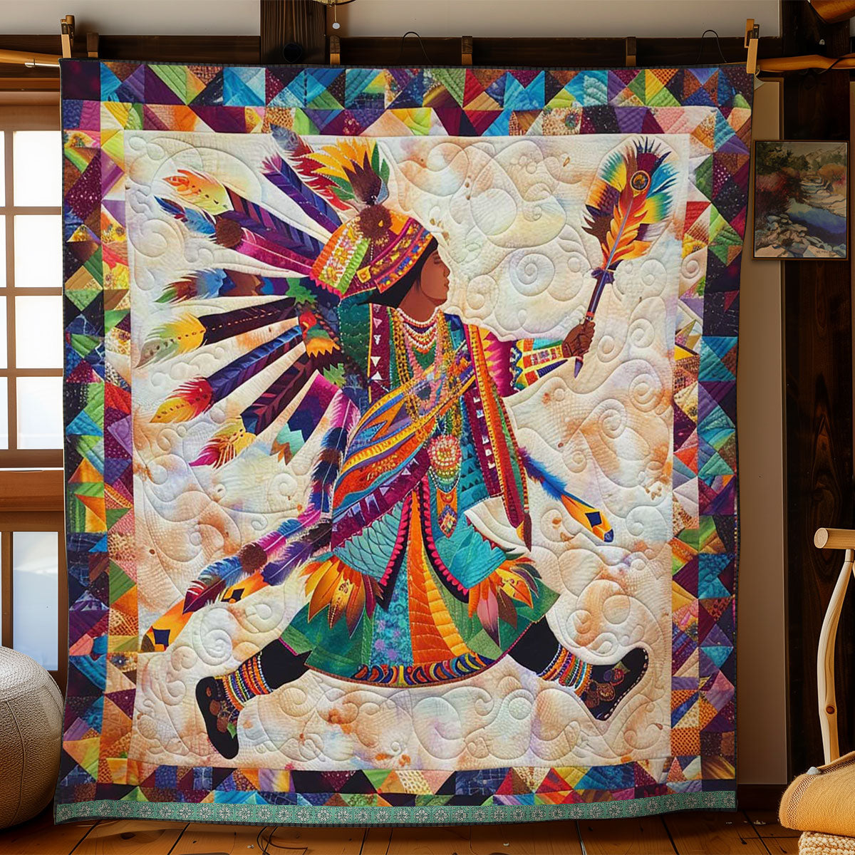 Rhythms Of The Native Soul WN1109002CL Quilt