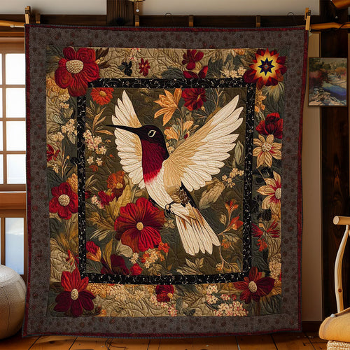 Enchanted Hummingbird WN0811019CL Quilt