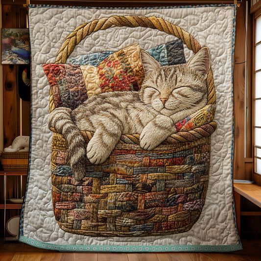 Cat Sleep WX2211008CL Quilt