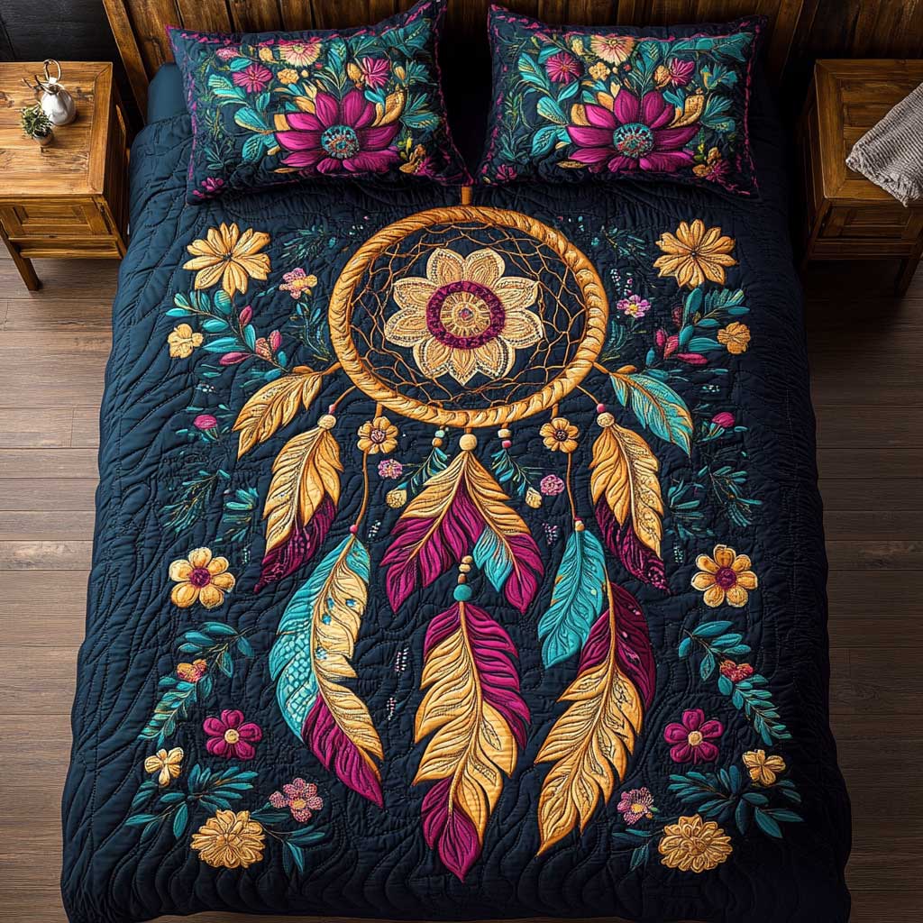 Floral Dreamcatcher WP3112007CL Duvet Cover Set