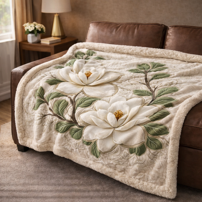 Magnolia KL2101003CL Faux Fur Throw Blanket