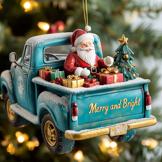 Cozy Santa WN2510007CL Christmas Ornament