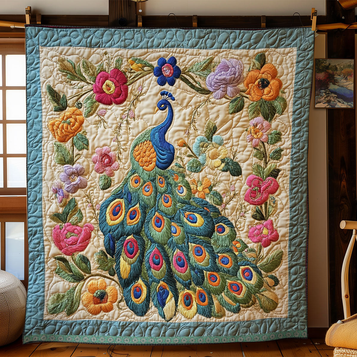Peacock WX0612030CL Quilt