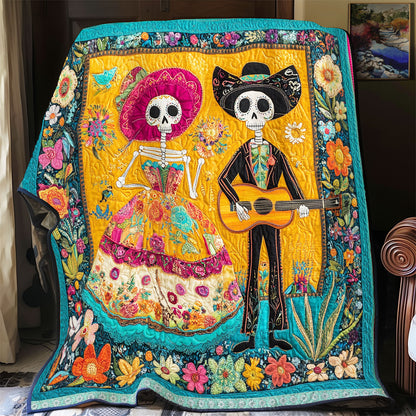 Mexican Day Of The Dead  WX2112033CL Quilt