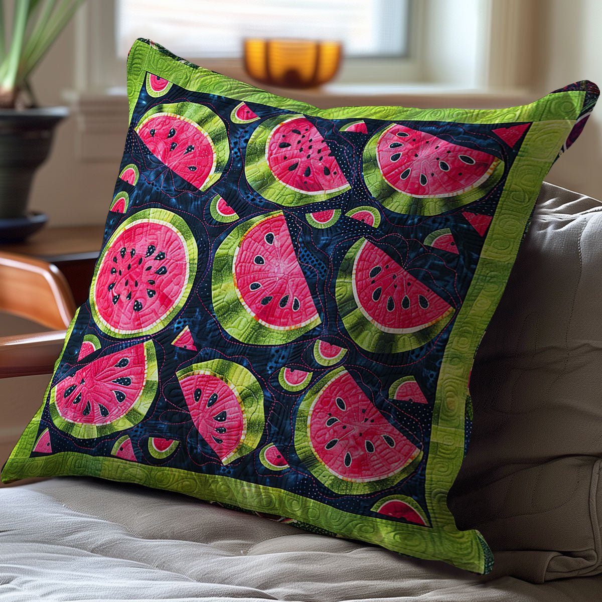 Watermelon WJ2810033CL Quilt Pillow Case