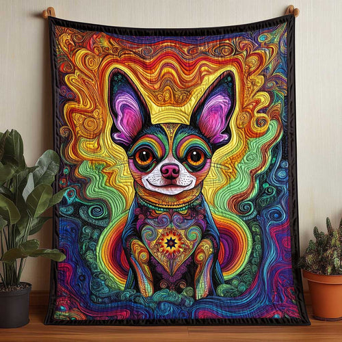 Chihuahua Sunshine Groove WN0410003CL Quilt