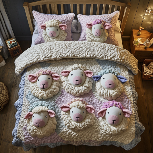 Cute Sheep WY0901089CL Duvet Cover Set