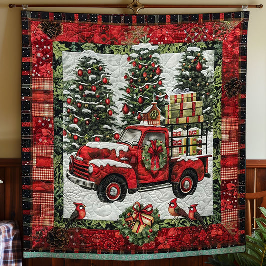 Red Truck Christmas Delivery WN1109010CL Quilt