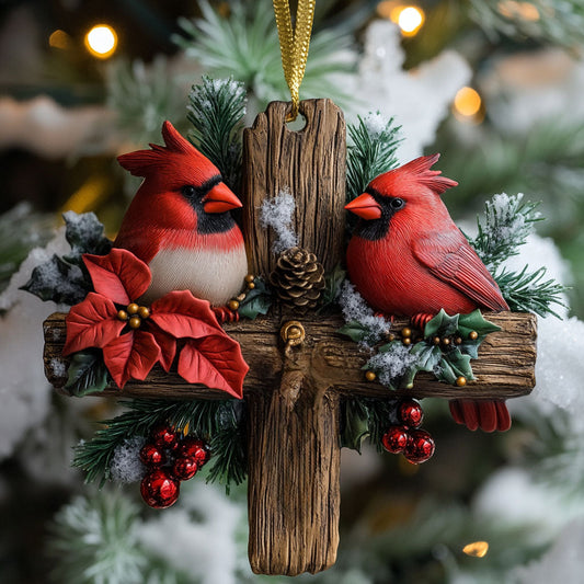 Light Of Faith Cardinal WN2110068CL Christmas Ornament
