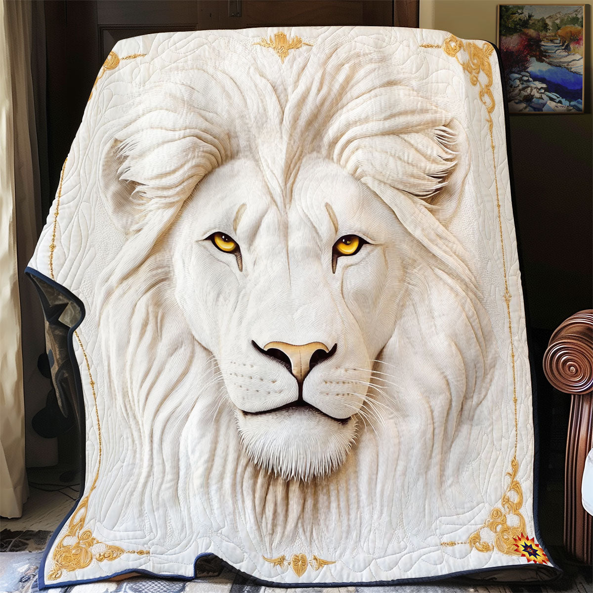 Lion WY2111044CL Quilt