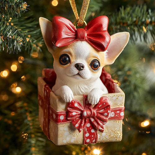 Chihuahua Delight CP2010025CL Christmas Ornament