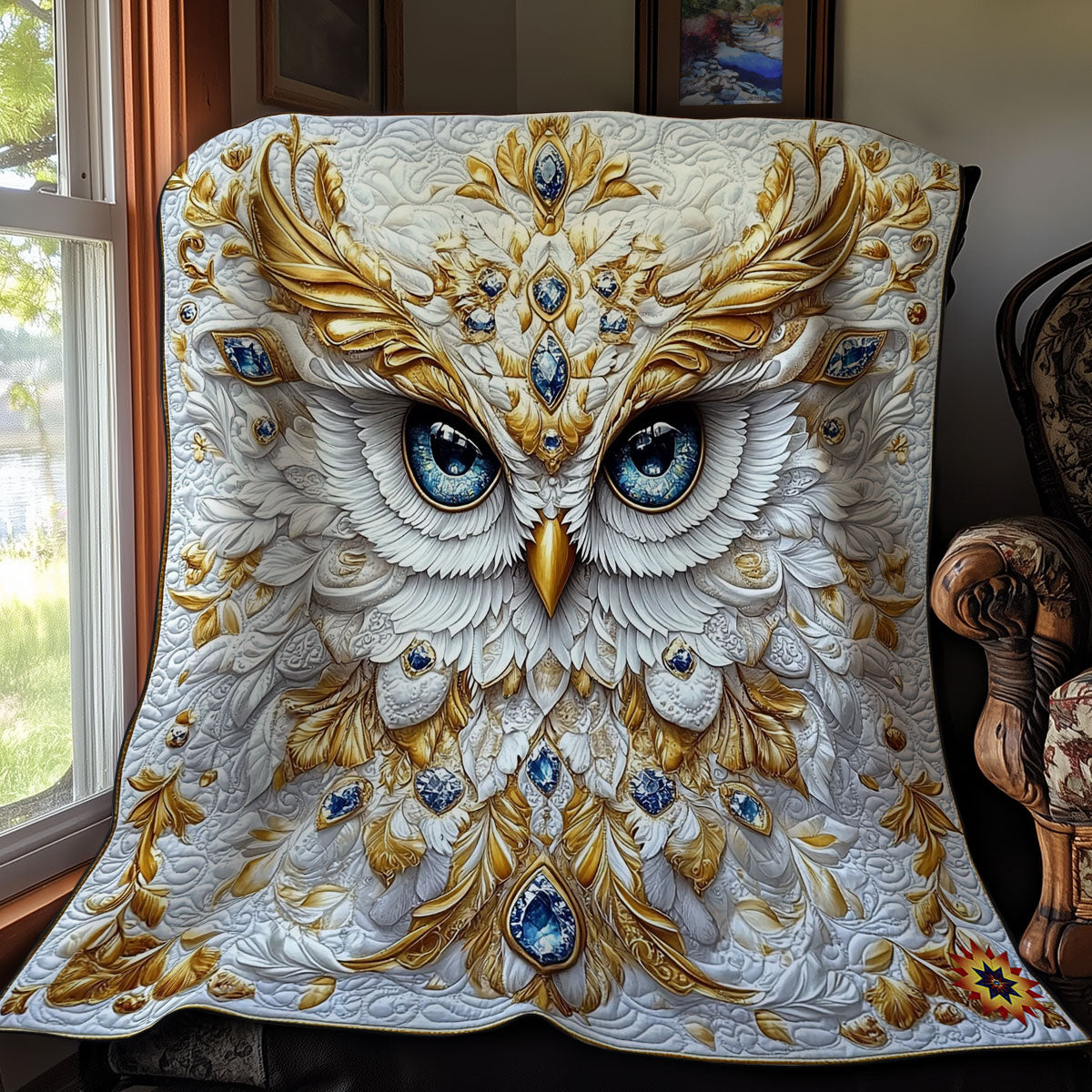 Royal Owl WY2611007CL Quilt