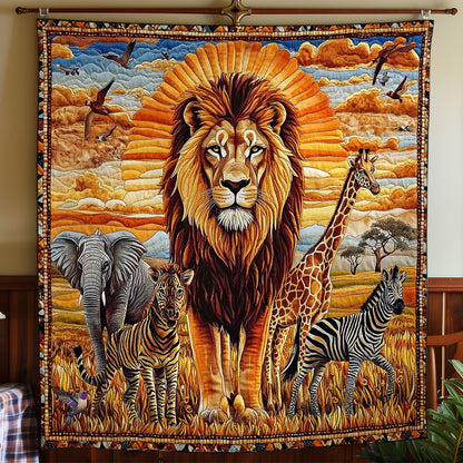 Madagascar Wild Animal WY1911106CL Quilt