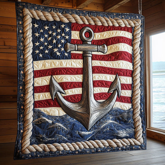 Patriotic Anchor CW1706034CL Quilt