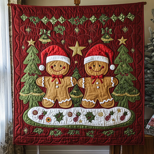 Christmas Gingerbread WJ1911021CL Quilt