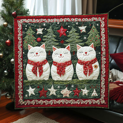 Christmas Cat WJ1911014CL Quilt