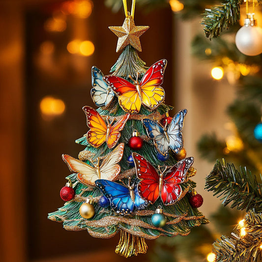 Christmas Butterfly CW2411088CL Christmas Ornament