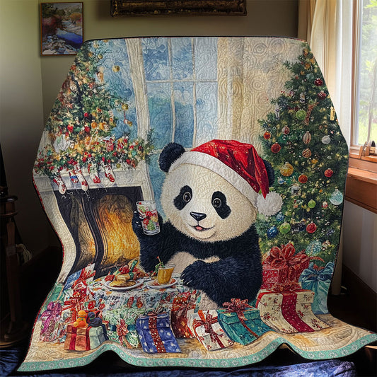 Panda Christmas WT1110019CL Quilt