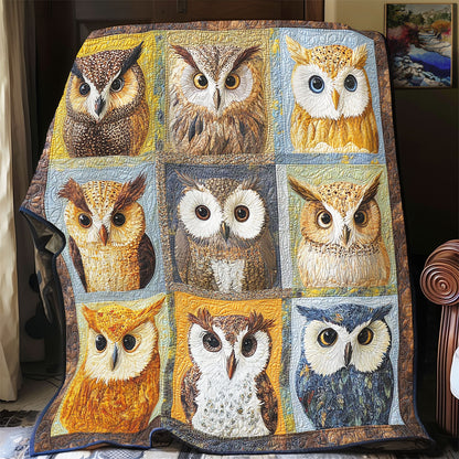 Owl WY2111020CL Quilt