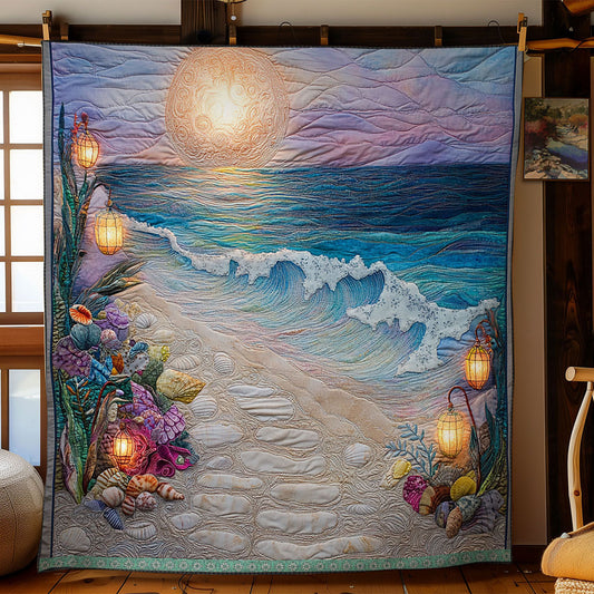 Ocean Night Moon WT2702111CL Quilt
