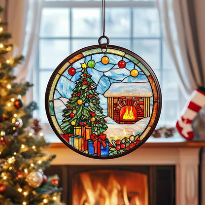 Christmas Tree WJ1410036CL Suncatcher