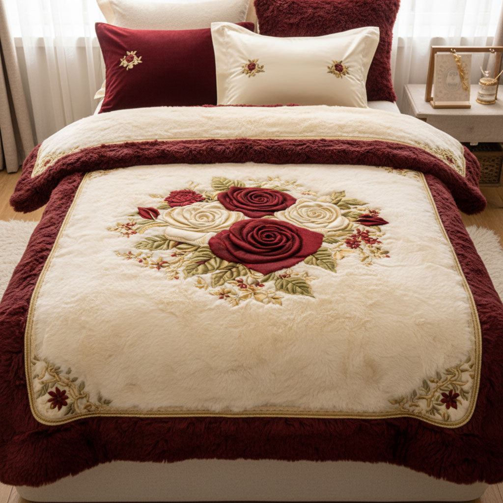 Royal Rose WJ2701002CL Faux Fur Throw Blanket