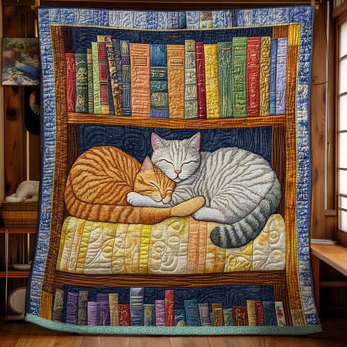 Cat Book WX1212002CL Quilt