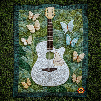 Butterfly Guitar WY1911040 Quilt