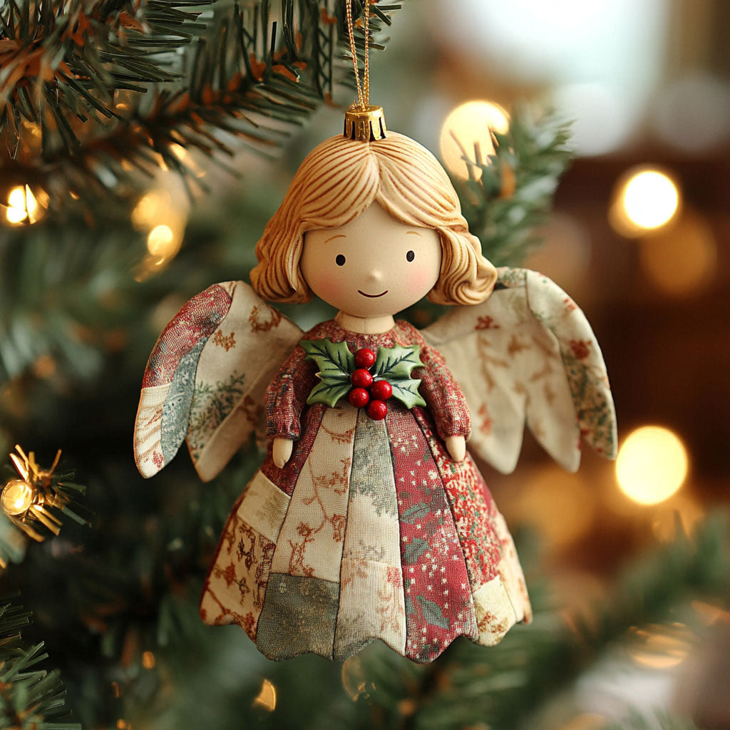 Angel Winter Harmony WN2411005CL Christmas Ornament