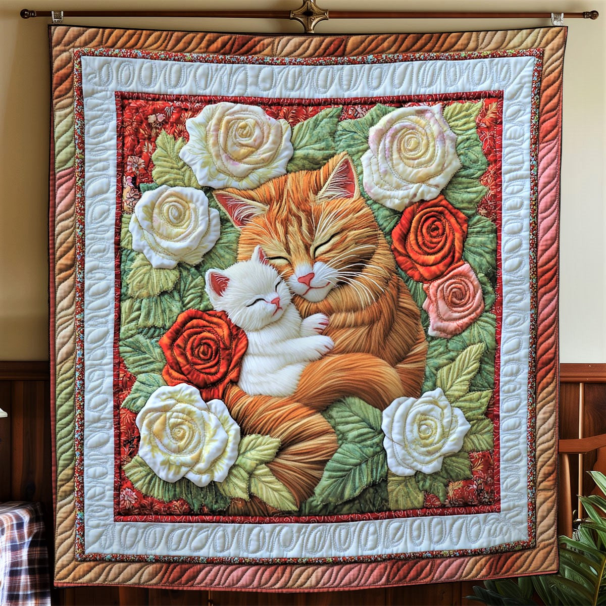 Lovely Cats XB0104009CL Quilt
