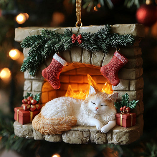 Hearth Cat CP2411042CL Christmas Ornament