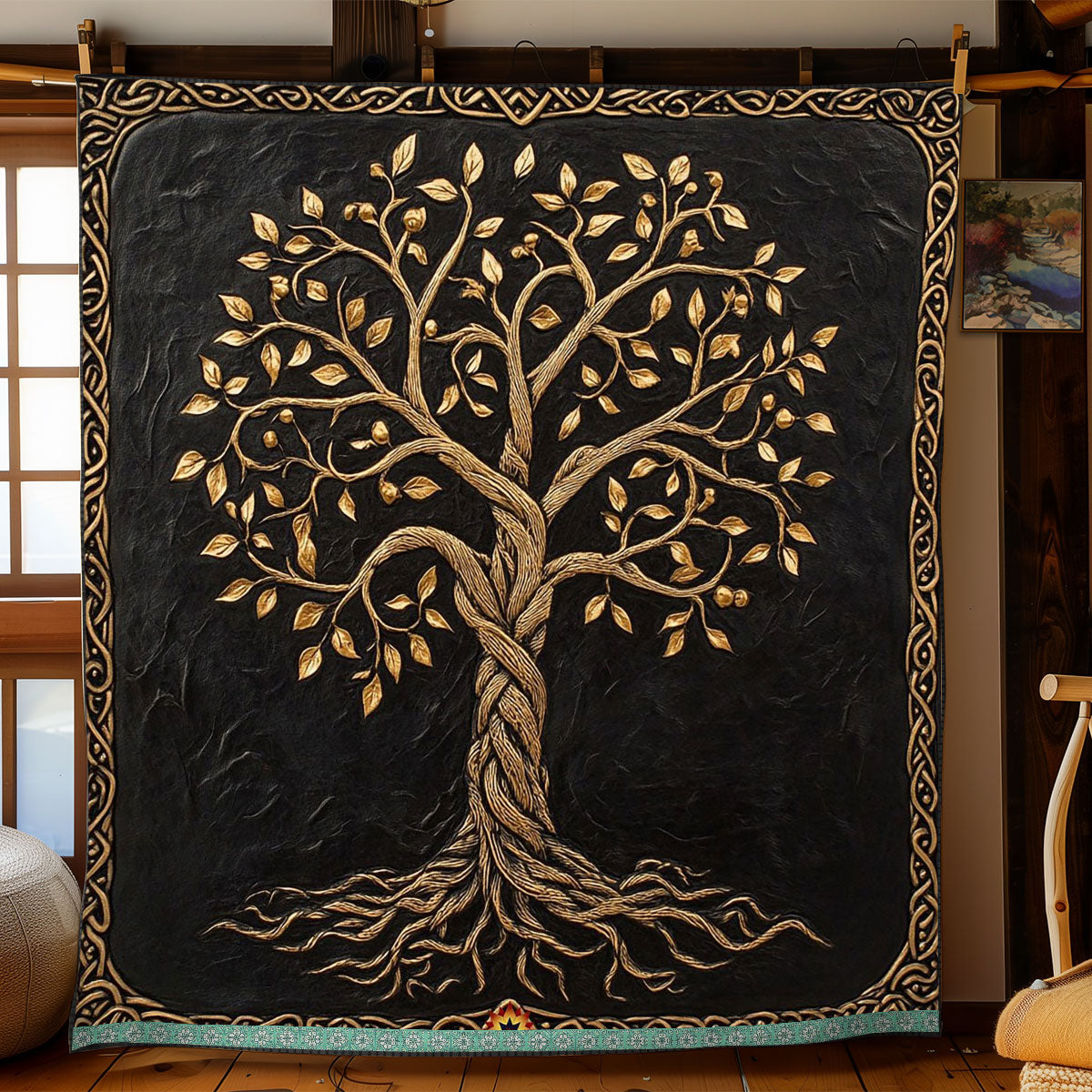 Celtic Spirit Tree WJ1212003CL Quilt