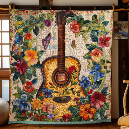 Flower Guitar WJ1309009CL Quilt