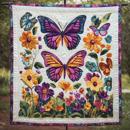 Butterflies WG1501031CL Quilt