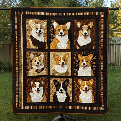 Cuddly Corgi WN2709162CL Quilt