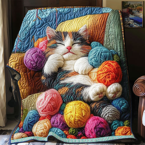 Cozy Cat WX2412007CL Quilt