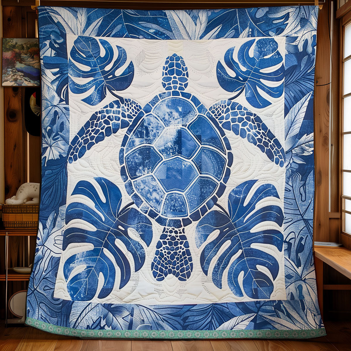 Hawaiian Turtle WN1209096CL Quilt