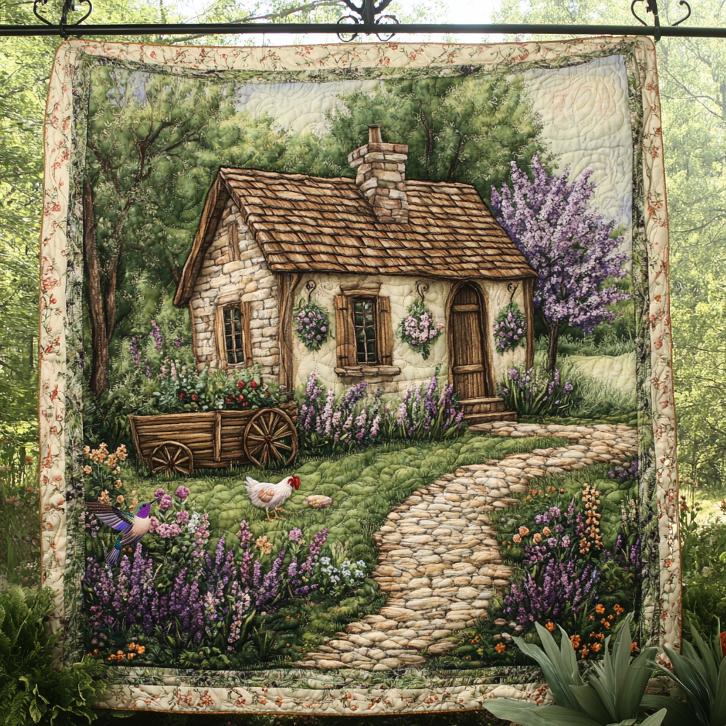 Countryside In Spring WU0912012CL Quilt