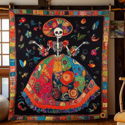 Hippie Dress Skeleton WY2712031CL Quilt