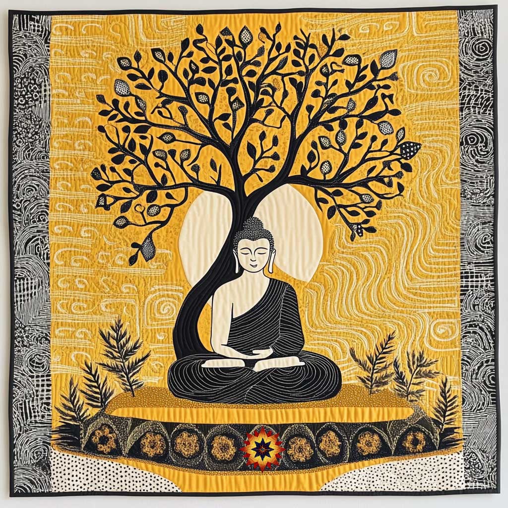 Enlightened Buddha WN0711075CL Quilt