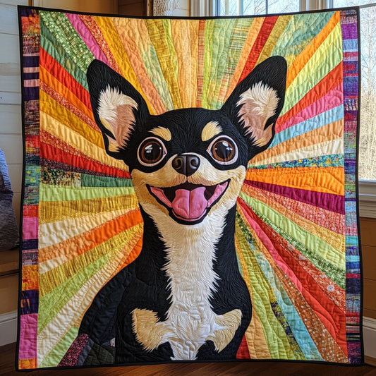 Happy Chihuahua CP1905037CL Quilt