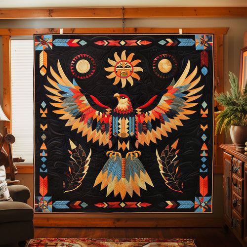 Native American Eagle WJ1710015CL Quilt