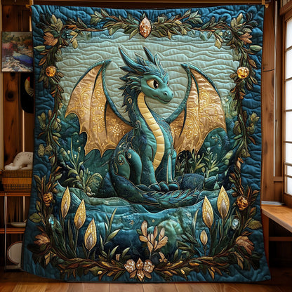 Dragon In Night Life WY0202014CL Quilt