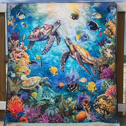 Sea Turtle WJ1309024CL Quilt