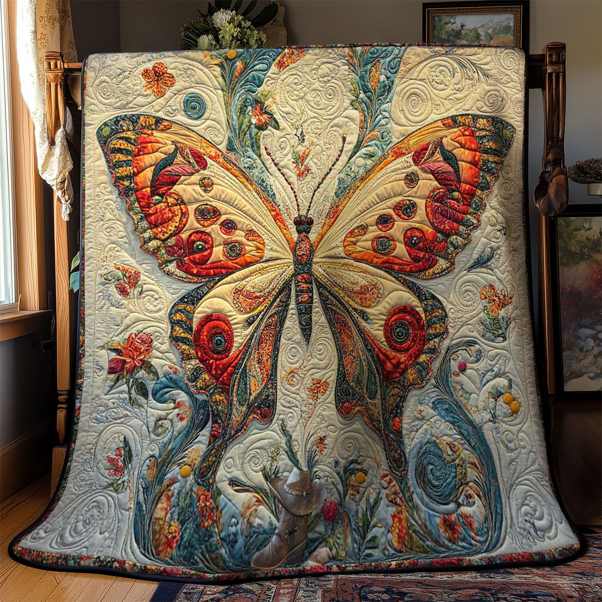 Butterfly Dreamscape WN1612003CL Quilt