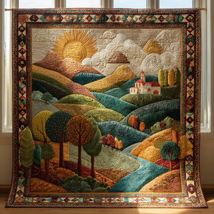 Golden Horizon Dream CW1208038CL Quilt