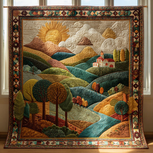 Golden Horizon Dream CW1208038CL Quilt