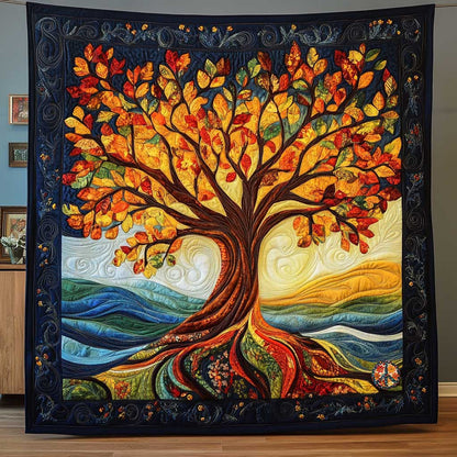 Sunrise Tree Of Life WP1211029CL Quilt