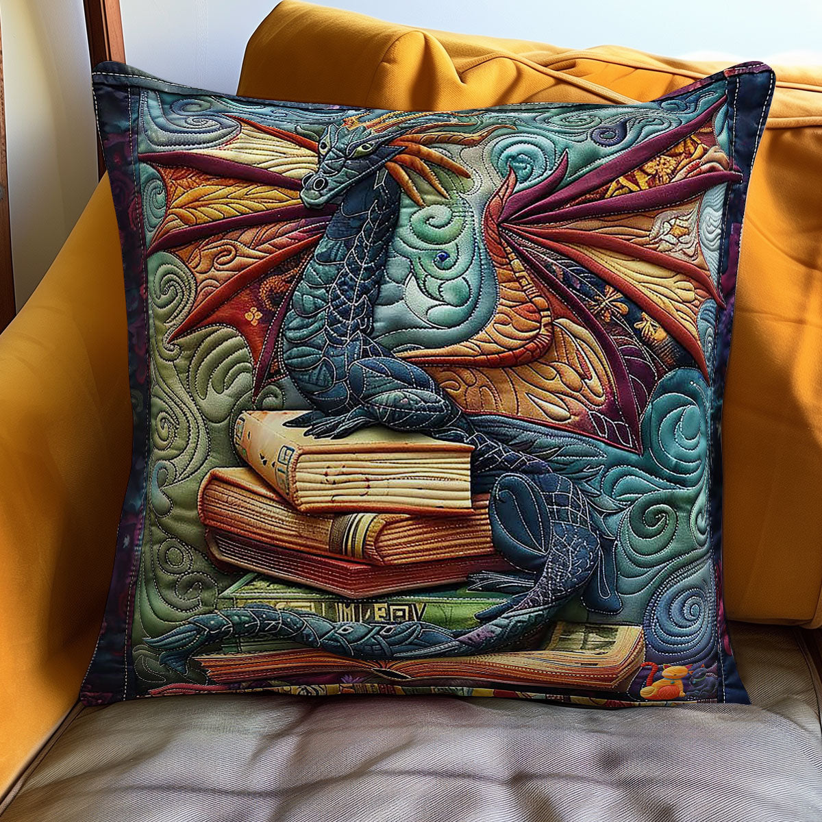 Dragon Sentinel WN0310098CL Quilt Pillow Case