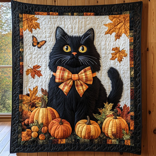 Cat Fall Charm CW0807008CL Quilt